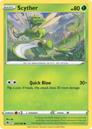 Scyther (Reverse Holofoil)