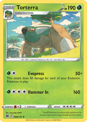 Torterra (Reverse Holofoil)