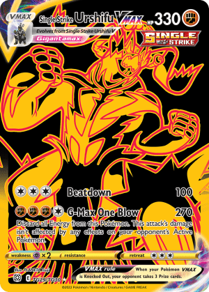 Single Strike Urshifu VMAX (Holofoil)