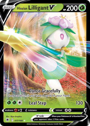 Hisuian Lilligant V (Holofoil)