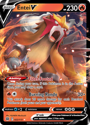 Entei V (Holofoil)