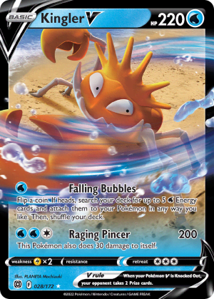 Kingler V (Holofoil)