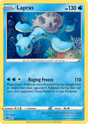 Lapras (Reverse Holofoil)
