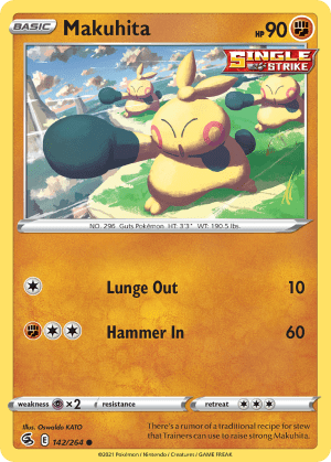 Makuhita (Reverse Holofoil)