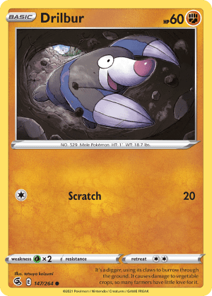Drilbur (Reverse Holofoil)