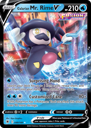 Galarian Mr. Rime V (Holofoil)
