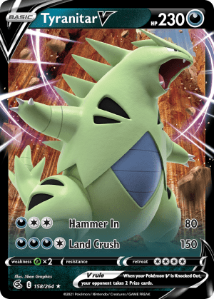 Tyranitar V (Holofoil)