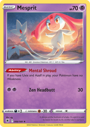 Mesprit (Holofoil)