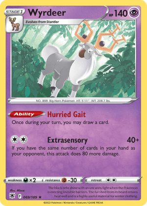 Wyrdeer (Reverse Holofoil)