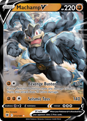 Machamp V (Holofoil)