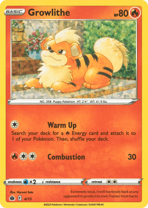 Growlithe (Holofoil)