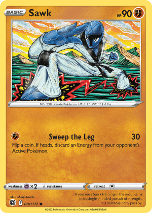 Sawk (Reverse Holofoil)