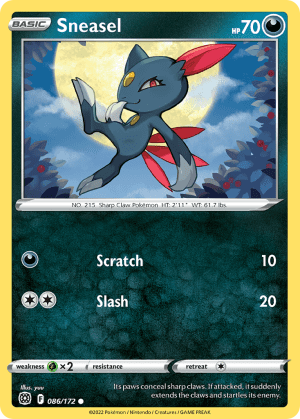 Sneasel (Reverse Holofoil)