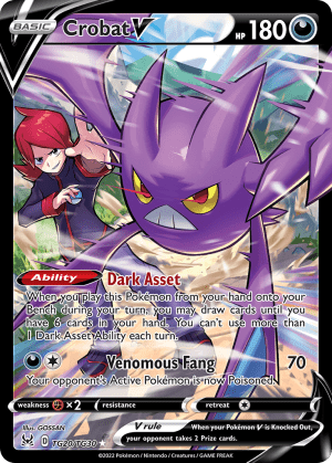 Crobat V (Holofoil)