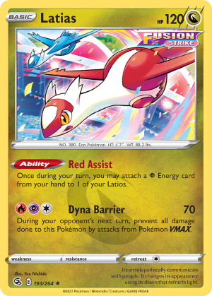 Latias (Reverse Holofoil)