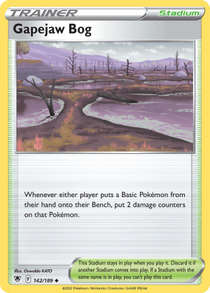 Gapejaw Bog (Reverse Holofoil)