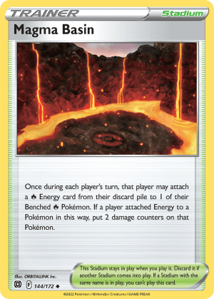 Magma Basin (Reverse Holofoil)