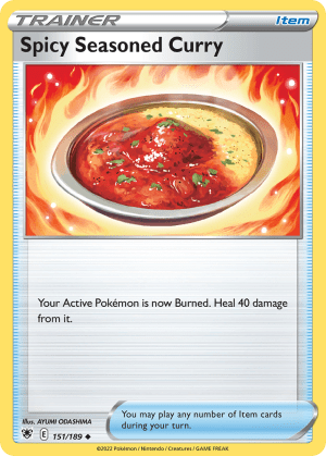 Spicy Seasoned Curry (Reverse Holofoil)
