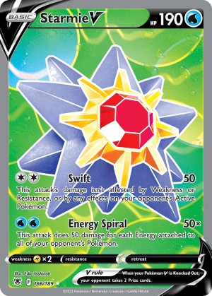 Starmie V (Holofoil)
