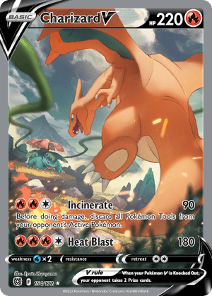Charizard V (Holofoil)