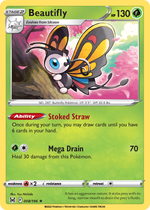 Beautifly (Reverse Holofoil)