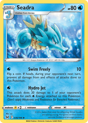 Seadra (Reverse Holofoil)