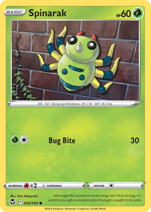 Spinarak (Reverse Holofoil)