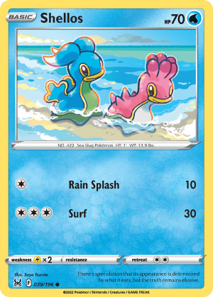 Shellos (Reverse Holofoil)