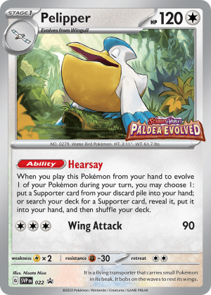 Pelipper (Staff Stamp)