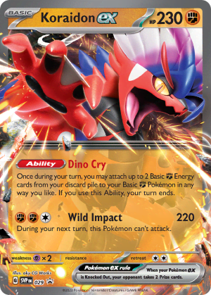 Koraidon ex (Holofoil)