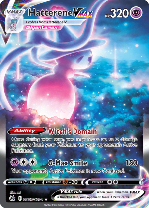 Hatterene VMAX (Holofoil)