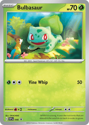 Bulbasaur (Cosmos Holofoil)