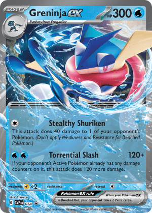 Greninja ex (Holofoil)