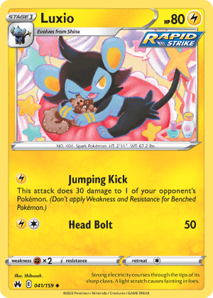 Luxio (Reverse Holofoil)