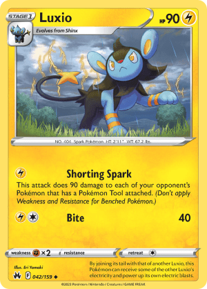 Luxio (Reverse Holofoil)