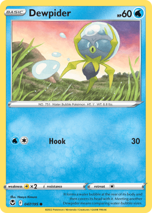 Dewpider (Reverse Holofoil)