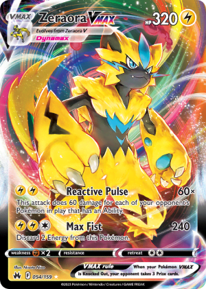 Zeraora VMAX (Holofoil)