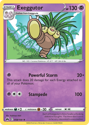Exeggutor (Reverse Holofoil)