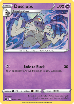 Dusclops (Reverse Holofoil)