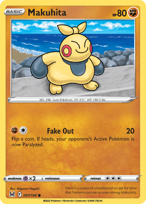 Makuhita (Reverse Holofoil)