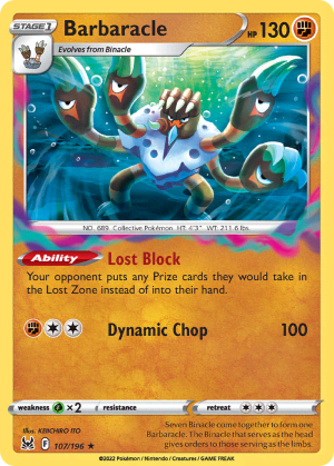Barbaracle (Reverse Holofoil)