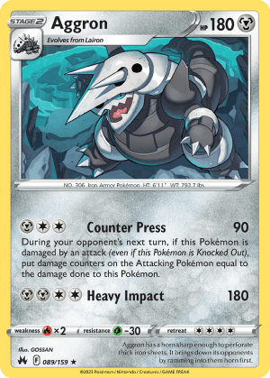 Aggron (Reverse Holofoil)