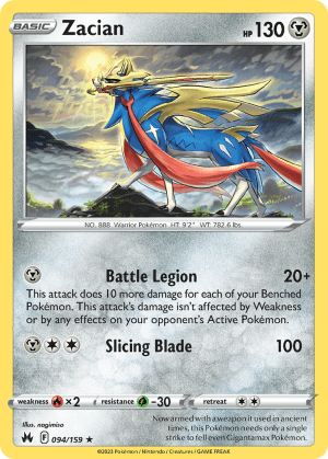 Zacian (Holofoil)