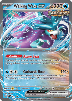 Walking Wake ex (Holofoil)
