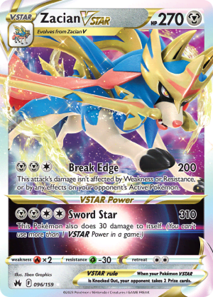 Zacian VSTAR (Holofoil)