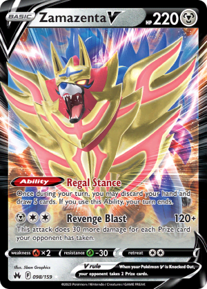 Zamazenta V (Holofoil)