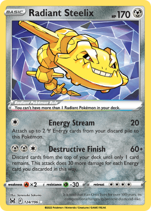 Radiant Steelix (Holofoil)