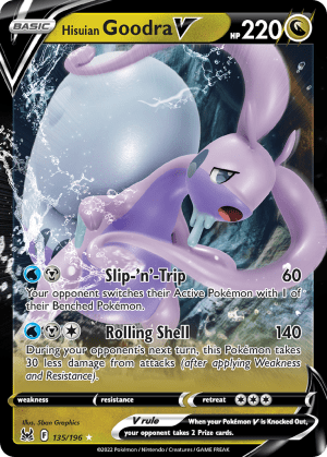 Hisuian Goodra V (Holofoil)
