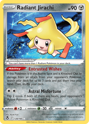 Radiant Jirachi (Holofoil)