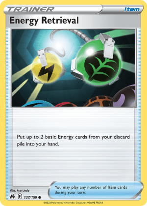 Energy Retrieval (Reverse Holofoil)